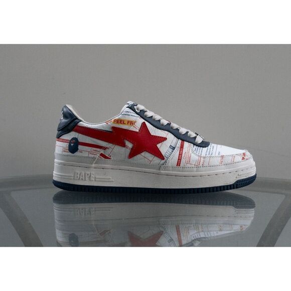 A Bathing Ape Bape STA x USPS Sneaker Men's Size 9 - Picture 1 of 9